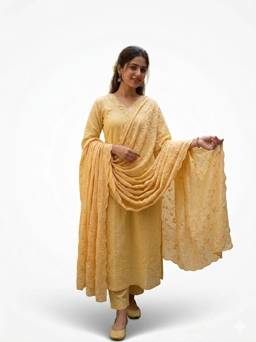 cotton salwar set