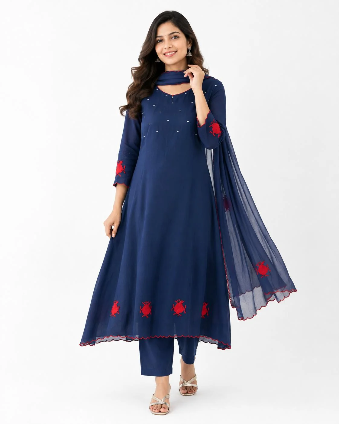 crape salwar set